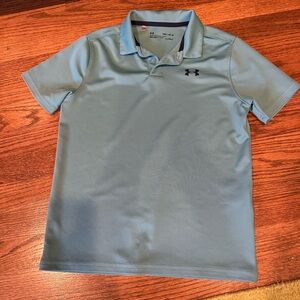 Under Armour Light Blue Polo Shirt